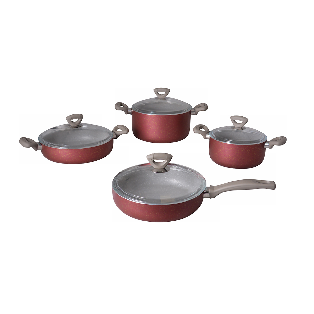 RIWALD 14 Pcs Cookware Set