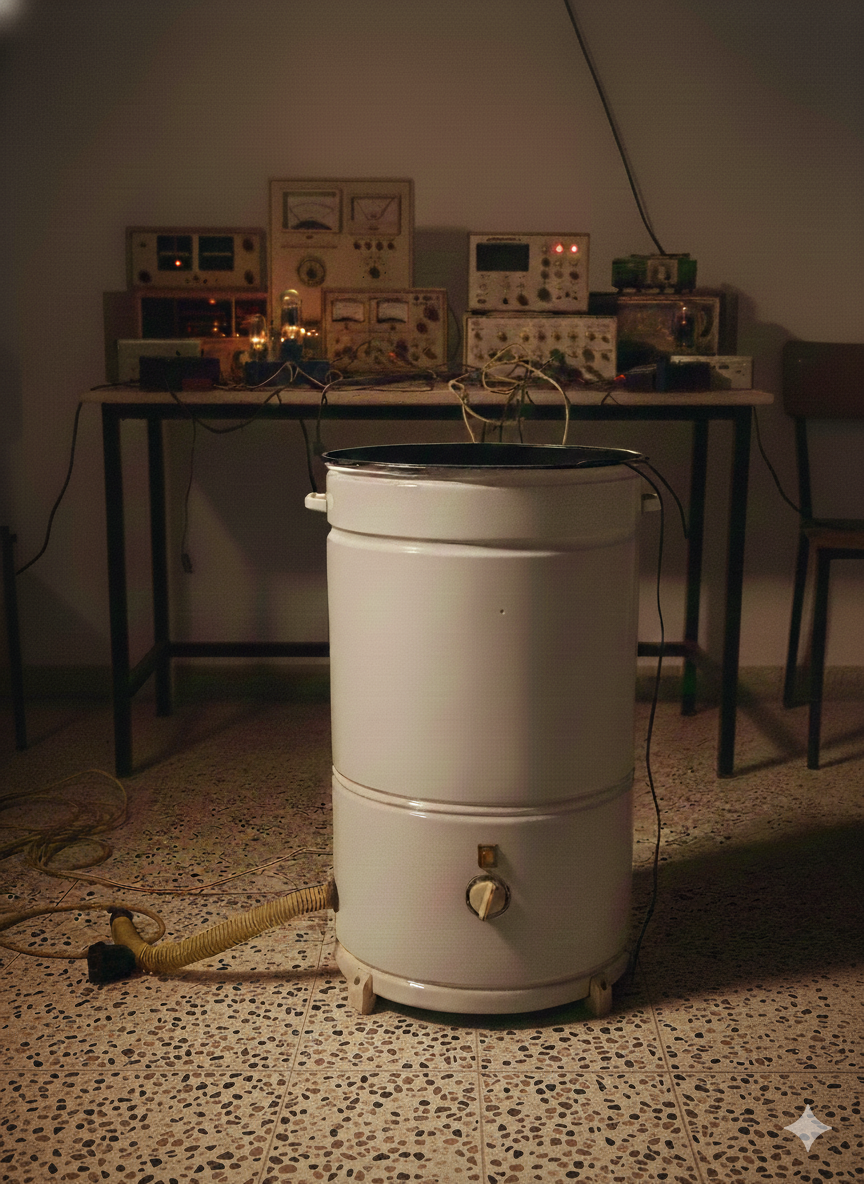 اولین ماشین لباسشویی سطلی ایران